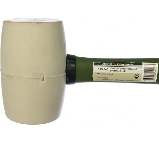 Киянка с фибергласовой ручкой 450 г ДТ/48/6 Дело Техники 335045