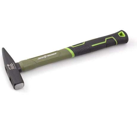 Слесарный молоток Дело Техники с фиберглаcсовой рукояткой 300г 315030