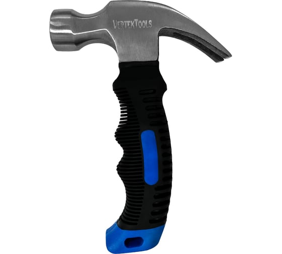 Молоток- гвоздодер vertextools компакт, 225гр 10-28-225