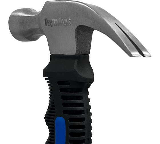 Молоток- гвоздодер vertextools компакт, 225гр 10-28-225