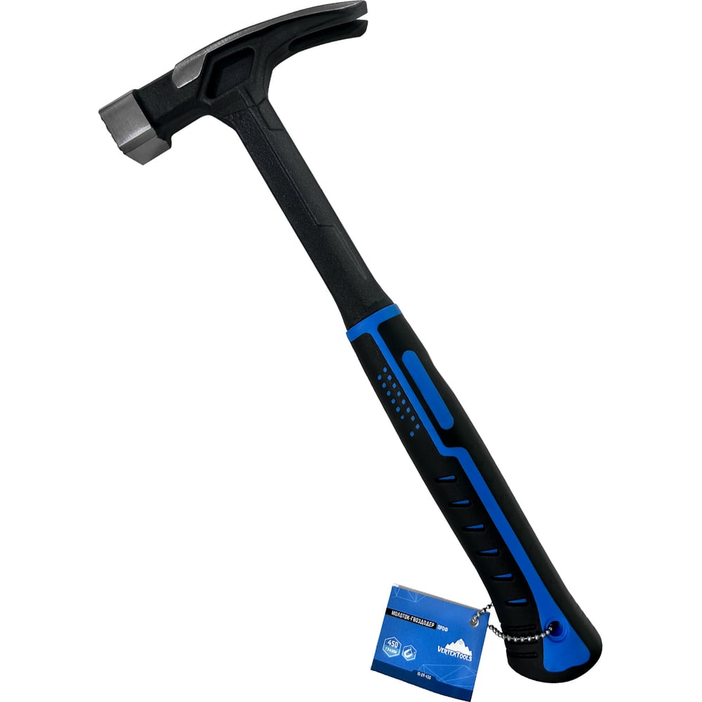 Молоток- гвоздодер плотника vertextools профессионал, 450гр 10-29-450 ...
