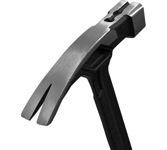 Молоток- гвоздодер плотника vertextools профессионал, 450гр 10-29-450
