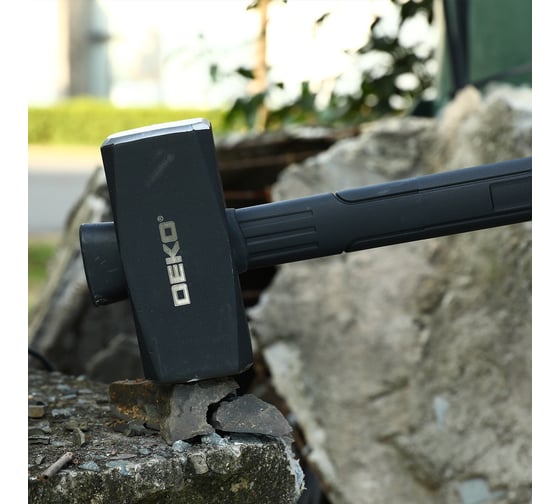 Кувалда DEKO HT40 5000 г, фибергласовая рукоятка 065-1114