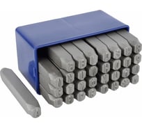 Набор стальных буквенных клейм BERIL 552006 кириллица, 6 мм 12238