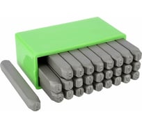 Набор стальных буквенных клейм BERIL 553004 латиница, 4 мм 12810