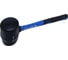 Киянка vertextools 450 г, черная резина, фибергасовая рукоятка  10-50-450 3