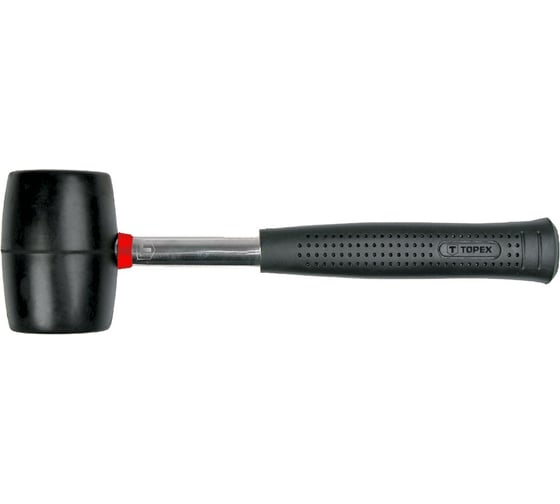 Резиновая киянка TOPEX с металлической рукояткой 450 г 02A305