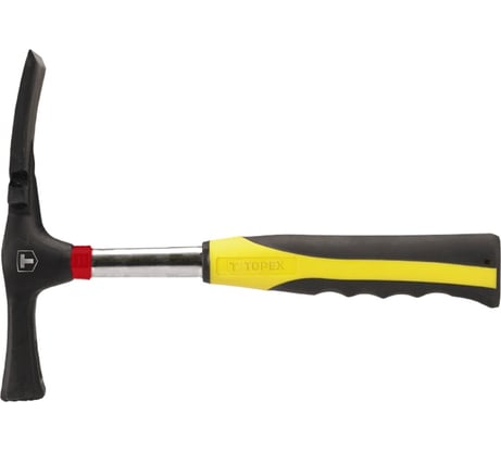 Молоток-кирочка TOPEX с двухкомпонентной рукояткой, 600 г 02A625