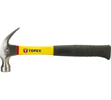Плотничий молоток TOPEX стекловолокно, 450 г 02A704