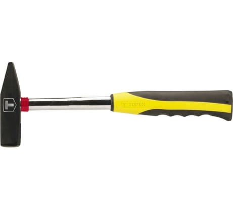 Столярный молоток TOPEX с металлической рукояткой, 300 г 02A713