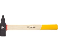 Столярный молоток TOPEX с рукояткой из ясеня, 500 г 02A405