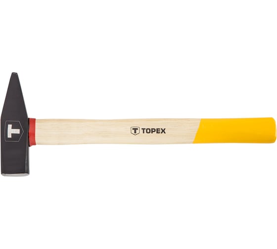 Столярный молоток TOPEX с рукояткой из ясеня, 500 г 02A405