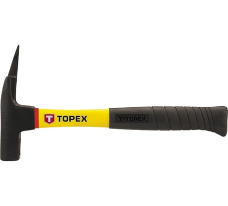 Шиферный молоток TOPEX с рукояткой из стекловолокна, 600 г 02A120