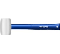 Резиновая киянка WORKPRO 450г, белая WP241040