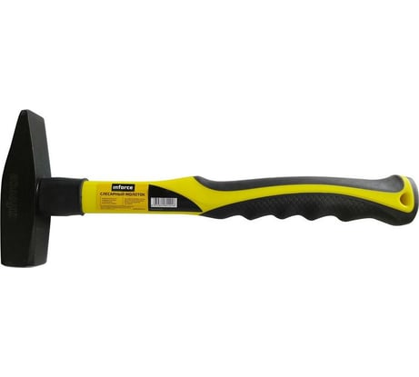 Молоток с фибергласовой рукояткой Inforce 300г 59033
