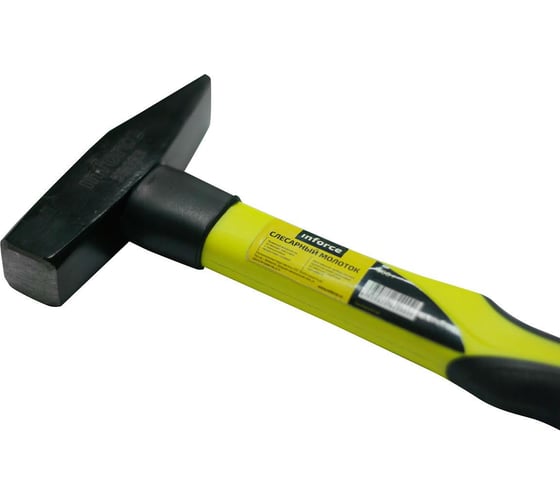 Молоток с фибергласовой рукояткой Inforce 300г 59033