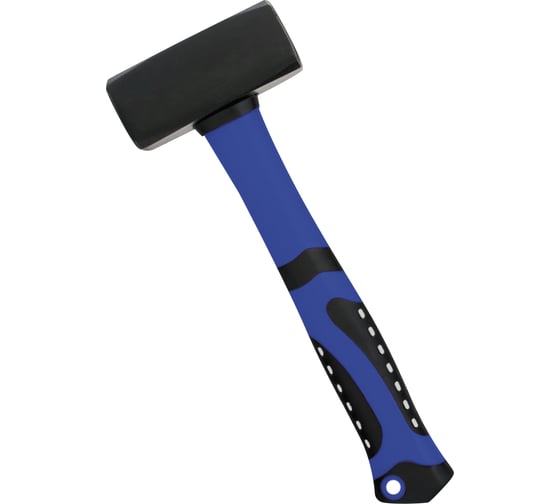 Кувалда vertextools 1500 г, фибергласовая обрезиненная рукоятка 10-12-1500 1