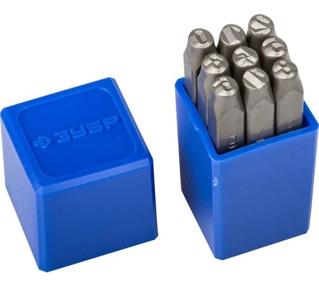 Клейма "ЭКСПЕРТ" цифры арабские, шрифт 5мм Зубр 21501-05_z01