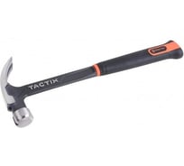 Молоток с гвоздодером TACTIX Max-Impact 450 гр 221057