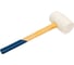 Киянка Toolberg 3304101 белая резина, деревянная рукоятка, 340 г Лк-00001354 2