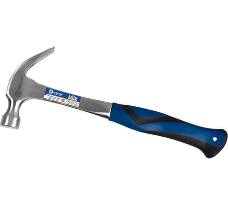 Цельнокованый молоток-гвоздодер КОБАЛЬТ 450 гр 240-881