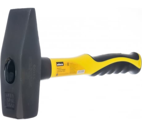 Молоток с фибергласовой рукояткой Inforce 1000g 59100