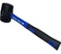 Резиновая киянка vertextools 225 г, черная резина, фибергласовая рукоятка 10-50-225 2