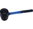Резиновая киянка vertextools 225 г, черная резина, фибергласовая рукоятка 10-50-225 3