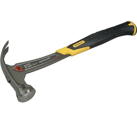 Молоток с изогнутым гвоздодером 397г / 14Oz Stanley Fatmax Xtreme Welded Nailing Curve XTHT1-51148