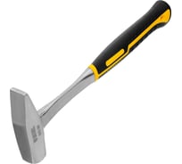 Цельнометаллический слесарный молоток Denzel 600 г, двухкомпонентная рукоятка 10404