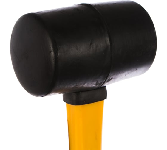 Резиновая черная киянка с фибергласовой ручкой 230г STAYER PROFESSIONAL 2054-40