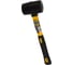 Резиновая черная киянка с фибергласовой ручкой 230г STAYER PROFESSIONAL 2054-40 2