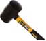 Чёрная резиновая киянка STAYER 450 г 2054-65 7