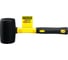 Чёрная резиновая киянка STAYER 450 г 2054-65 2