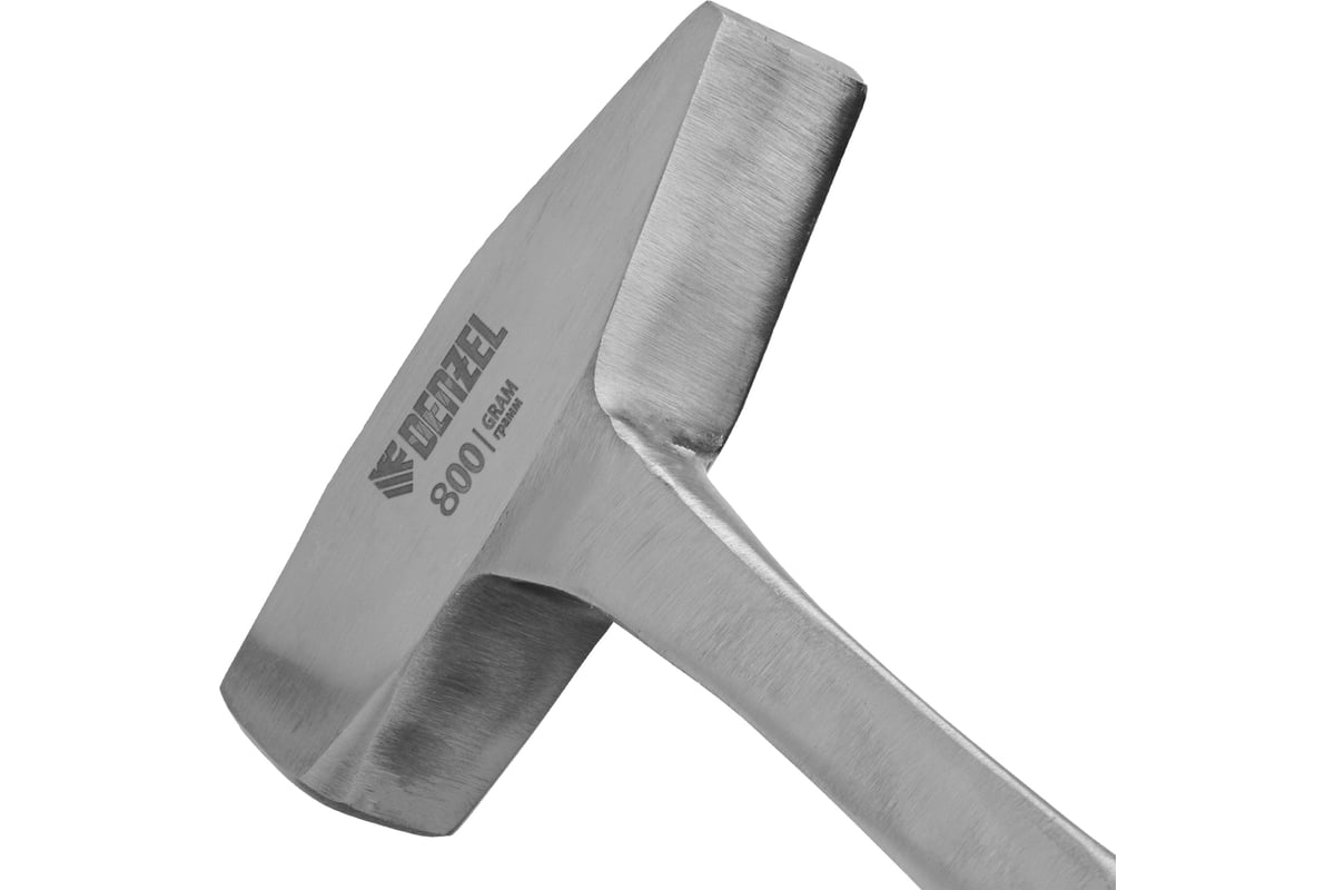 Цельнометаллический слесарный молоток Denzel 800 г, двухкомпонентная ...