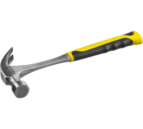 Цельнометаллический молоток-гвоздодер с двухкомпонентной рукояткой 560г Stayer PROFESSIONAL 2025-560