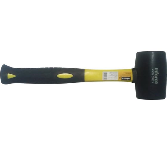 Резиновый молоток Inforce 450 грамм 59415