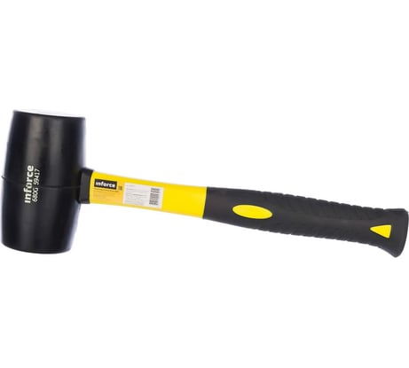 Резиновый молоток Inforce 680 грамм 59417