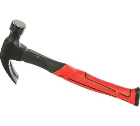 Молоток с гвоздодером 560г с фибергласовой ручкой VIRA 901056