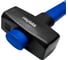 Кувалда vertextools 4000 г, фибергласовая обрезиненная рукоятка 10-12-4000 3