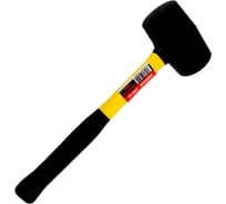 Киянка TOOLAS с фибергласовой ручкой, 340 гр, черная резина 00003542