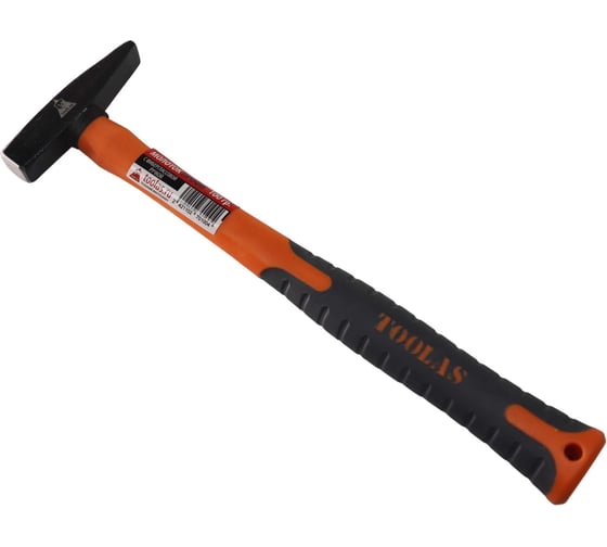 Слесарный молоток TOOLAS с фибергласовой ручкой, 100 г 00003525