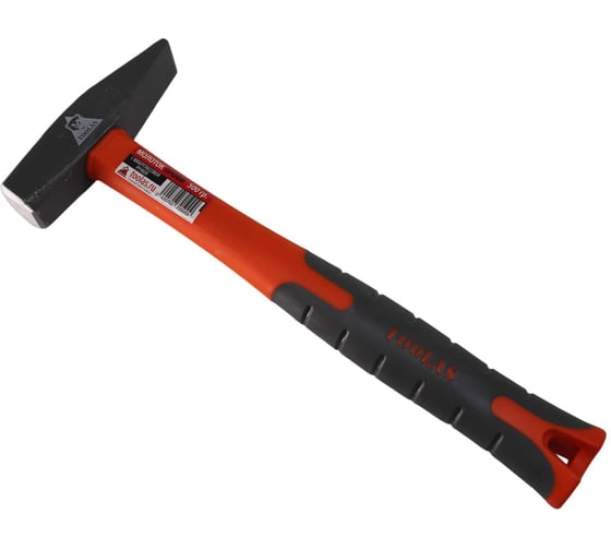 Слесарный молоток TOOLAS с фибергласовой ручкой, 500 г 00012807