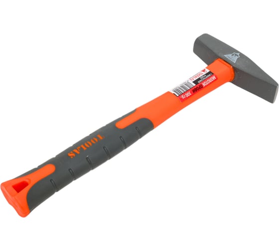Слесарный молоток TOOLAS с фибергласовой ручкой, 300 г 00011888