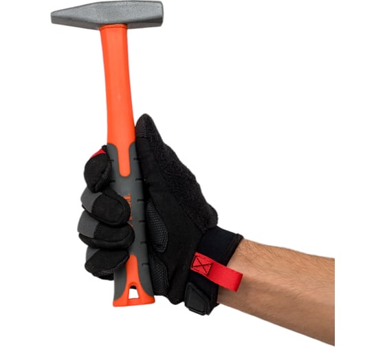 Слесарный молоток TOOLAS с фибергласовой ручкой, 300 г 00011888