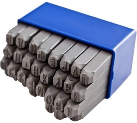 Буквенные клейма № 2 (сталь) GRIFF g111022