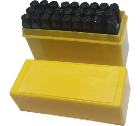 Буквенные клейма № 6 (латинский шрифт, сталь) GRIFF g111046