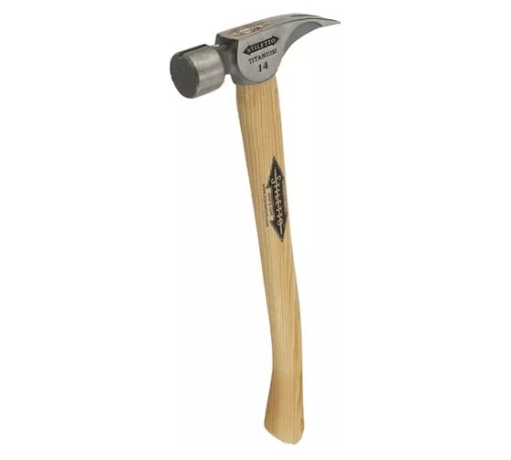 Молоток (титановый, с деревянной рукояткой) Milwaukee Ti14MC-H18 4932352583 1