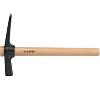 Молоток-кирочка 700 г, рукоятка деревянная TOPEX 02A675