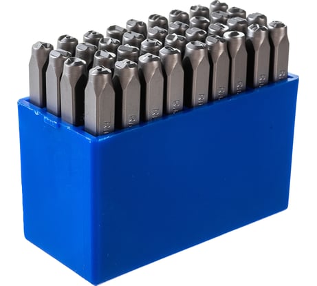 Буквенные клейма кириллица 4мм JTC-JW0915-4